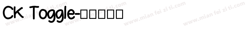 CK Toggle字体转换